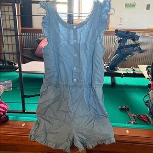 Wonder Nation Light Blue Kids Romper